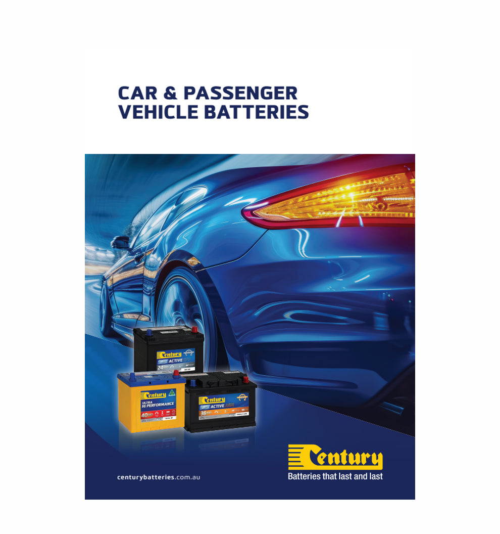 Century 2025 ISS, Hybrid and Car & PV Batteries Category Brochure - Pack of 20 - CB103-3470b