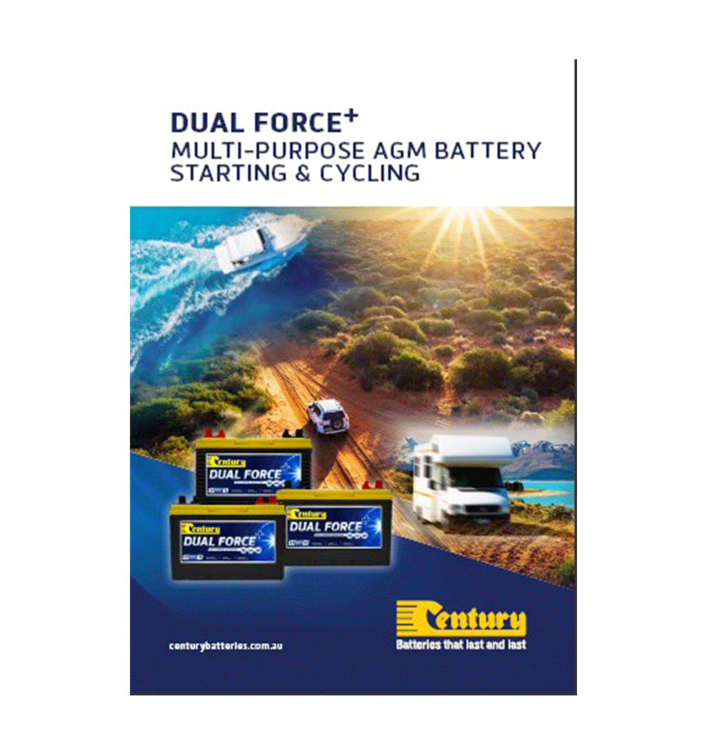 Century 2024 AU Dual Force+ Category Brochure - Pack of 10 - CB103-3474