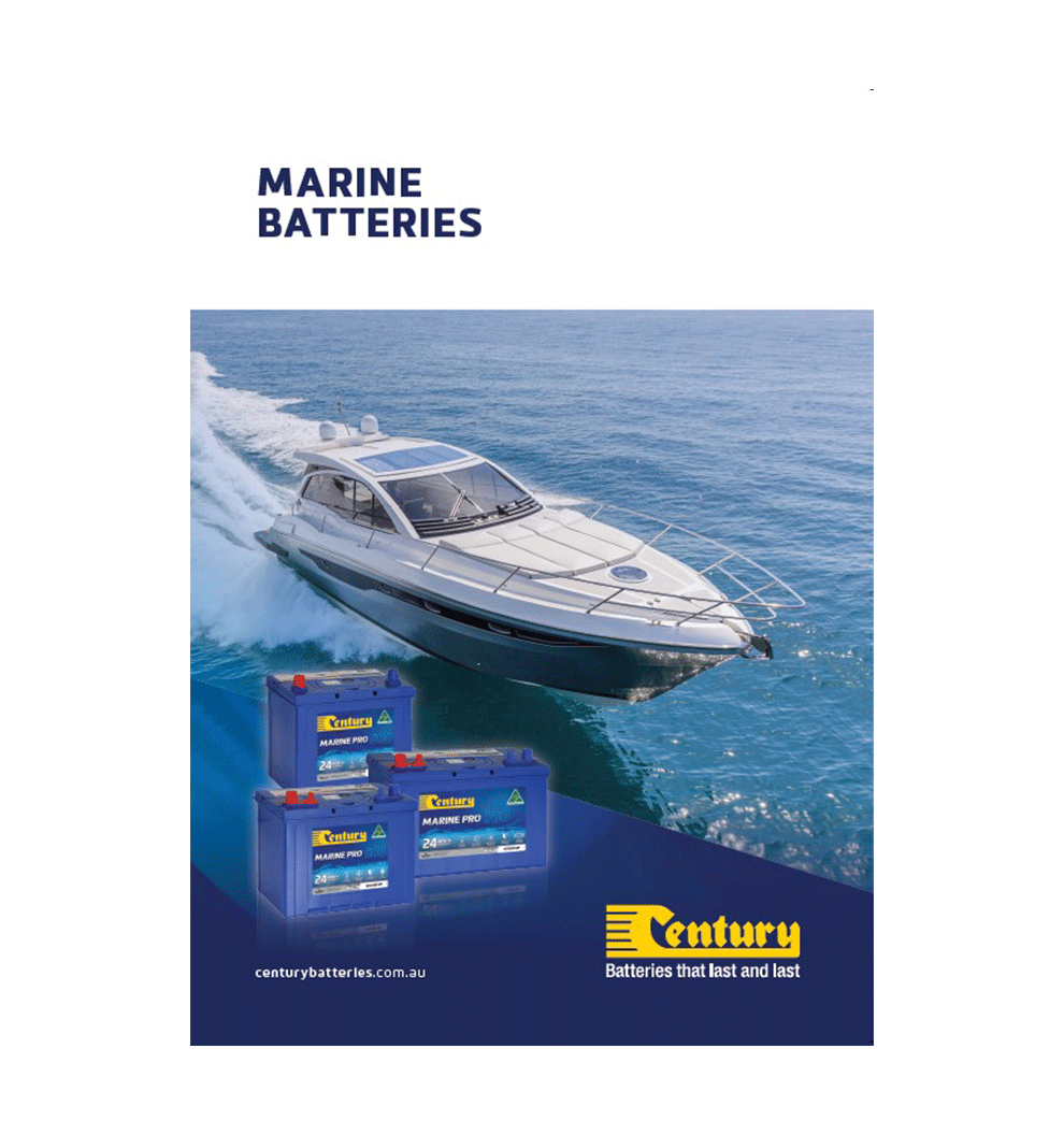Century 2024 AU Marine Pro Batteries Category Brochure - Pack of 10 - CB103-3475