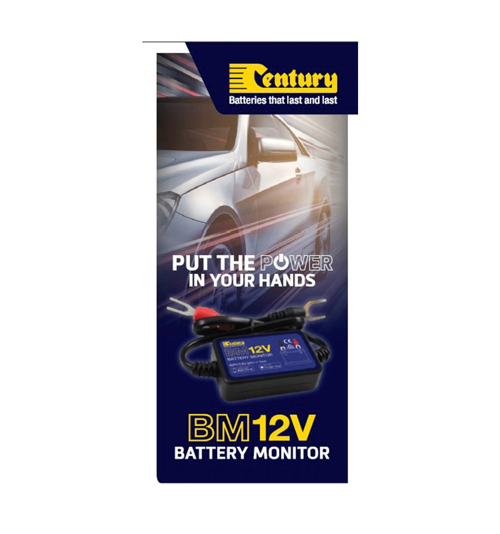 Century 2024 AU & NZ Battery Monitor Brochure - Pack of 10 - CB103-3477