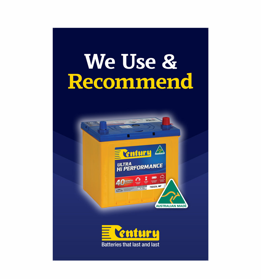 We Use & Recommend Corflute Sign 600x900 - CB104-3831-PC