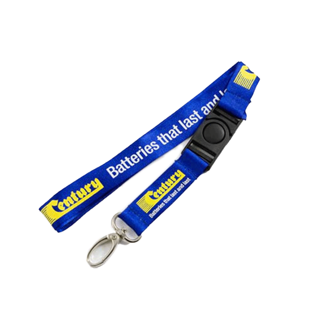 Century Batteries lanyards - Pack of 25 - CB108-343 (MR)