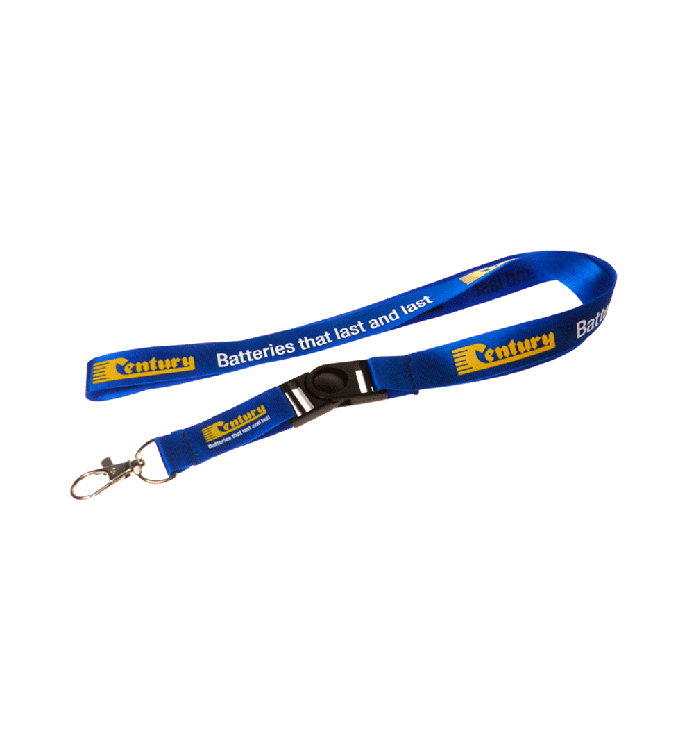 Century Batteries lanyards - Pack of 25 - CB108-343