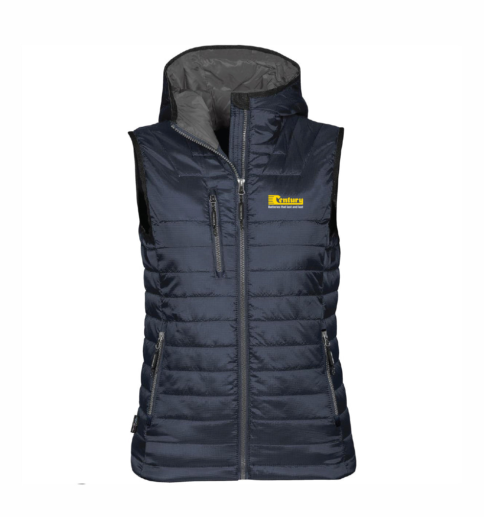 Century Navy Womens Gravity Thermal Puffer Vest (PFV-2W) - CB108-3694W POD