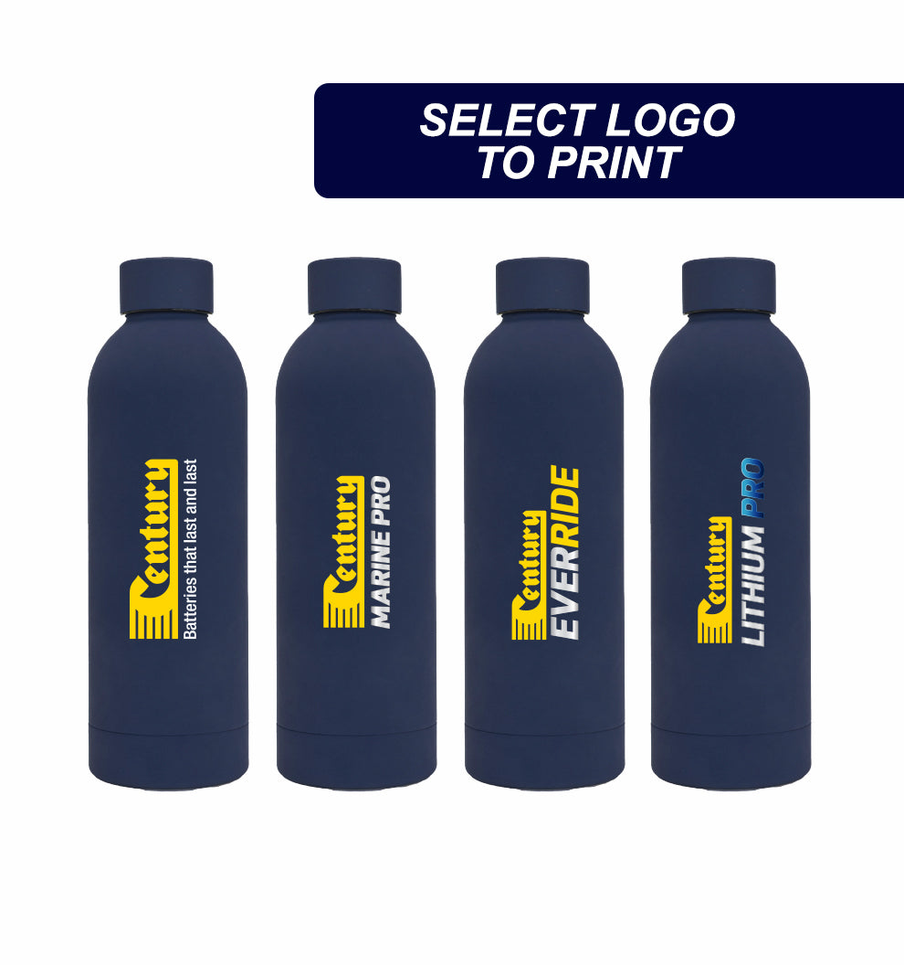 Century Stainless Steel Drink Bottle 500ml - Pack of 5 - CB108-3698-POD