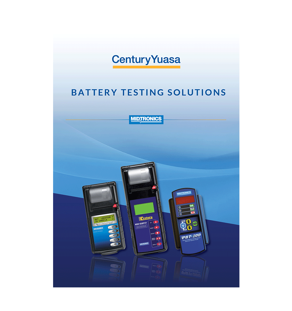 Midtronics Battery Testing Solutions Brochure - Pack of 5 - CY103-1838