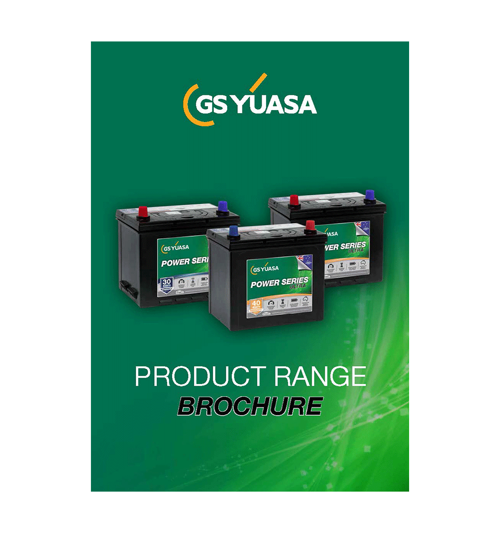 GS Yuasa Range Brochure - Pack of 5 - GS103-2866