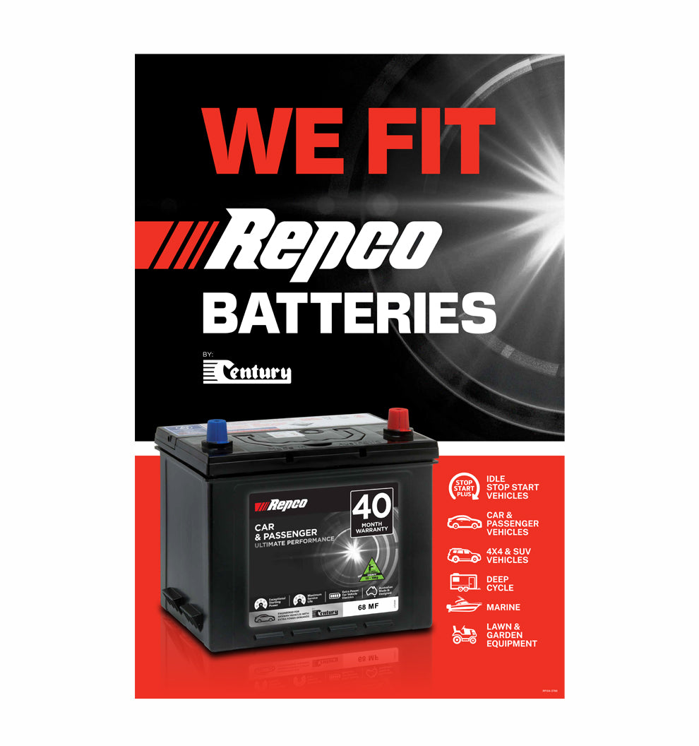 Repco We Fit Corflute Sign Incl Applications - RP104-3766d