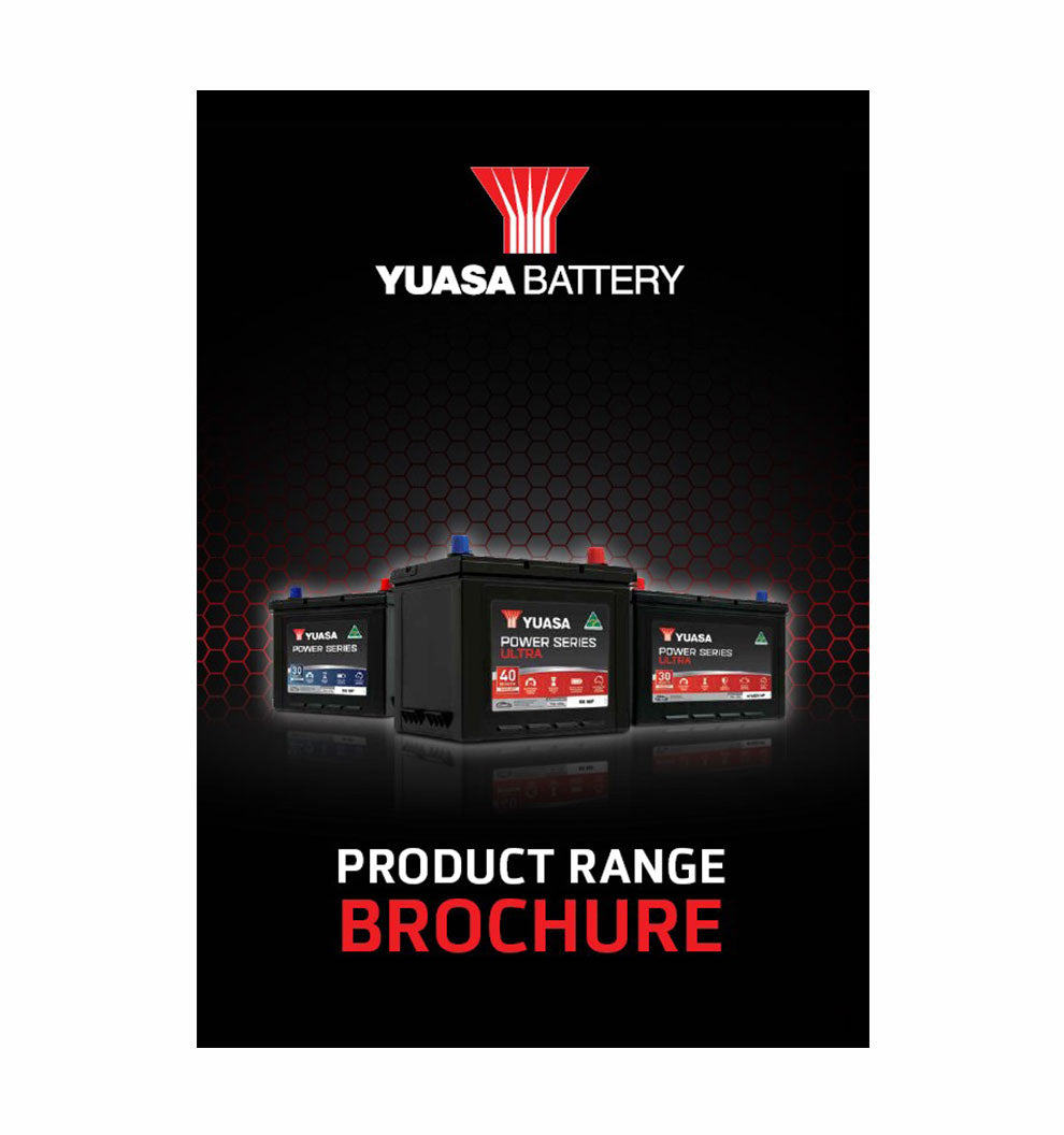 Yuasa Batteries Trade Range Brochure - Pack of 5 - YU103-2928B