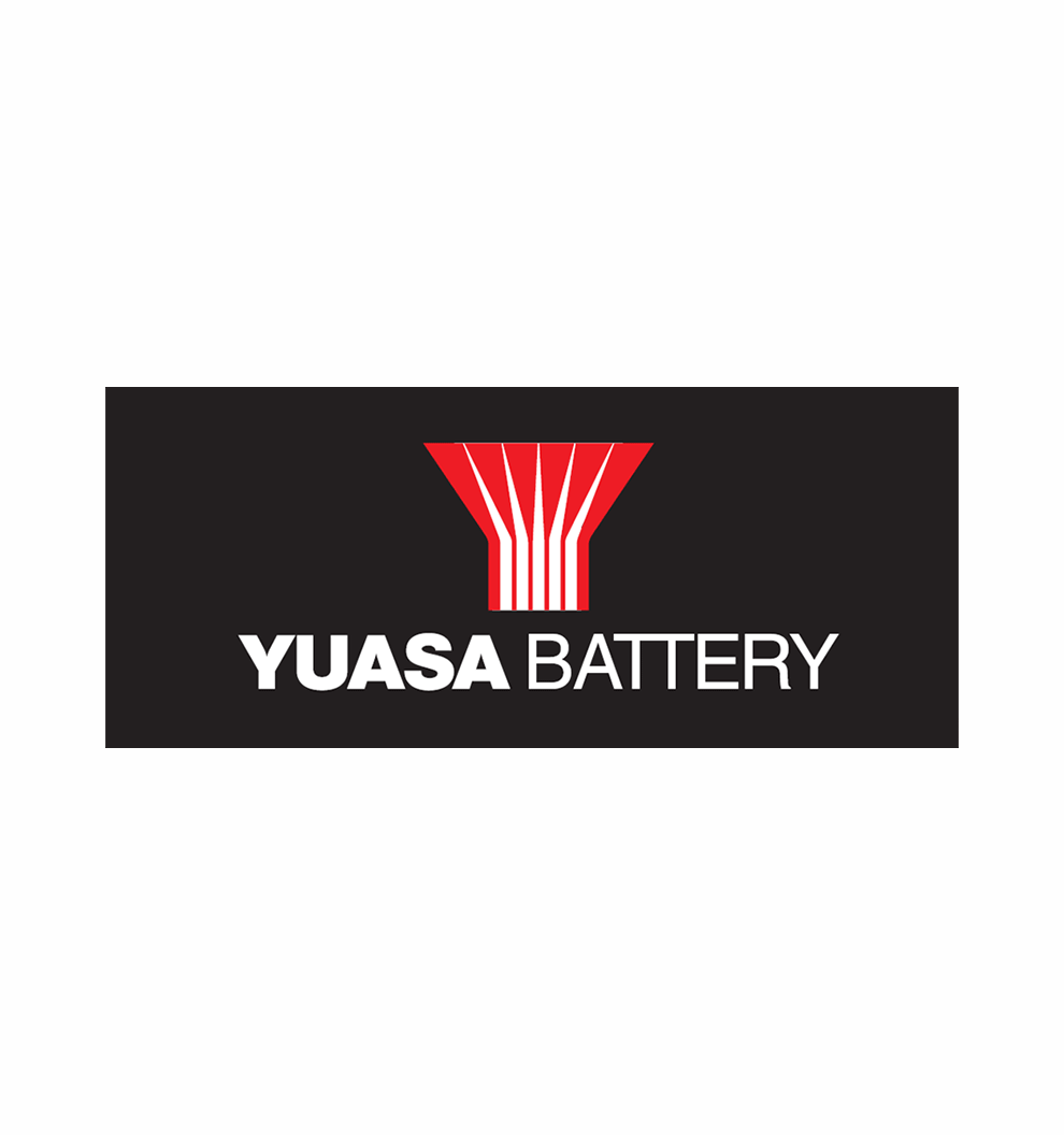 Yuasa Battery Decal - Medium - Pack of 5 - YU127-1988