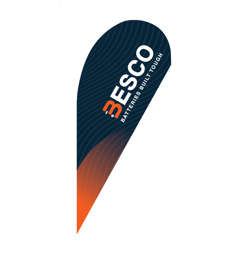 Besco Medium Teardrop Banner Kit (Marketing) - BE104-2772-MKG