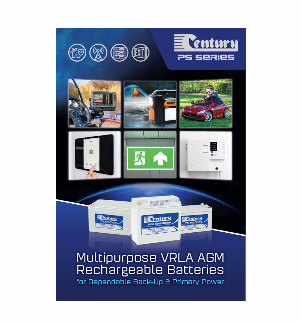 Century PS Stationary Power Brochure - Pack of 5 - CB103-3468a