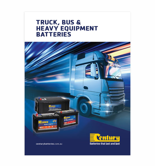 Century Truck Bus & Heavy Equipment Batteries Category Brochure - Pack of 10 - CB103-3472a