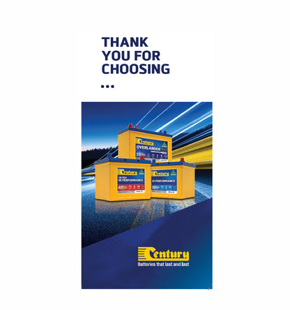 Century Thank You For Choosing DL Brochure - Pack of 25 - CB103-3911