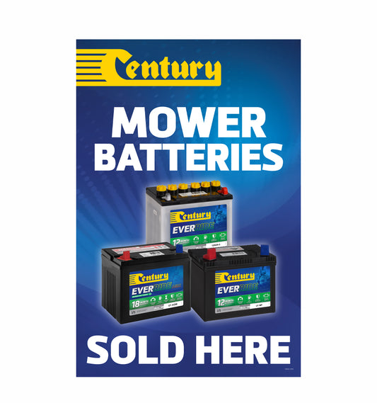 Century EverRide Mower Sold Here Corflute 600x900mm - CB104-3915