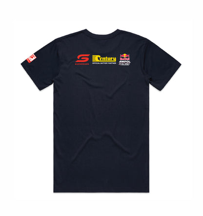 Century Red Bull Ampol Racing Navy T-Shirt - CB108-3405-RBAR POD