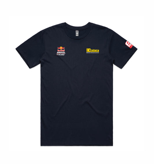 Century Red Bull Ampol Racing Navy T-Shirt - CB108-3405-RBAR POD