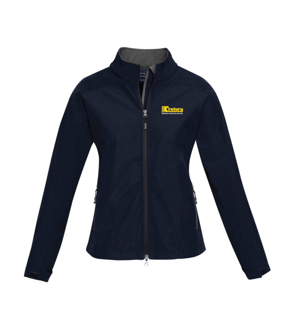 Century Navy Womens Geneva Softshell Jacket (J307L) - CB108-3686W