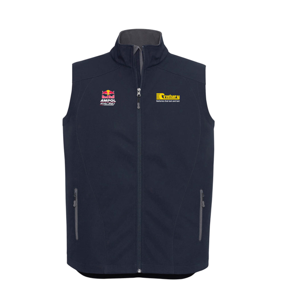 Century Red Bull Ampol Racing Navy Mens Geneva Softshell Vest (J404M) - CB108-3688-RBAR POD