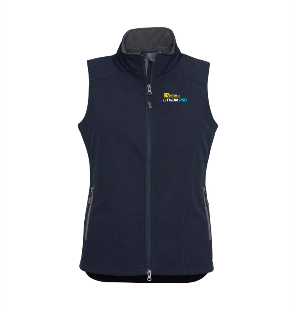 Century Lithium Pro Womens Geneva Softshell Vest (J404L) - CB108-3688W-LP