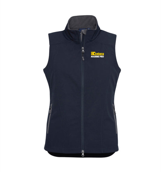 Century Marine Pro Womens Geneva Softshell Vest (J404L) - CB108-3688W-MP
