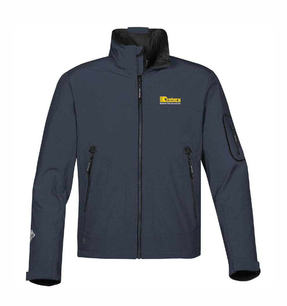 Century Navy Mens Cruise Softshell Jacket (XSJ-1) - CB108-3690