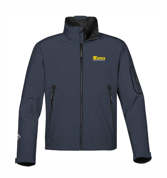 Century Navy Mens Cruise Softshell Jacket (XSJ-1) - CB108-3690