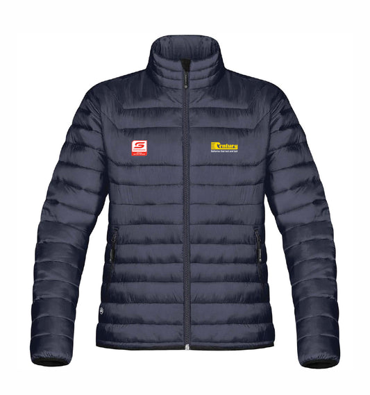 Century Supercars Navy Womens Altitude Puffer Jacket (PFJ-3W) - CB108-3692W-SC