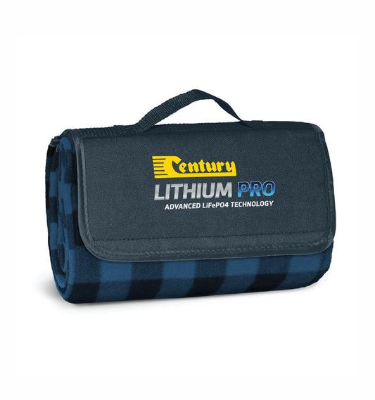 Century Lithium Pro Alfresco Navy Picnic Blanket (112792) - CB108-3709-LP