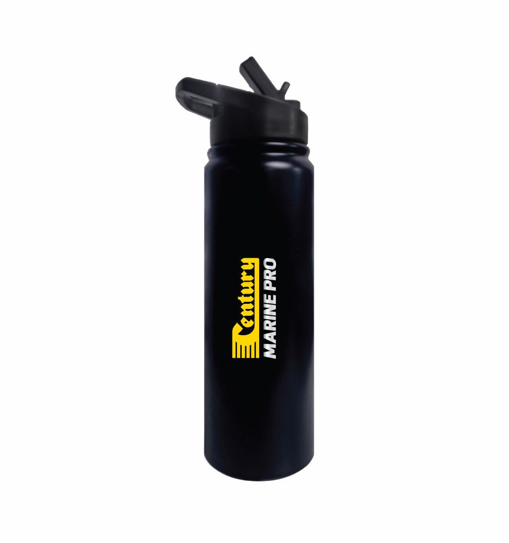 Century Marine Pro Navy Pro-Steel Drink Bottle 800ml (CIM003-NAVY) - CB108-4069-MP POD