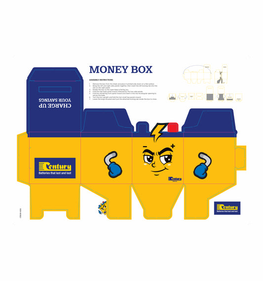 Century Money Box - CB108‐4215