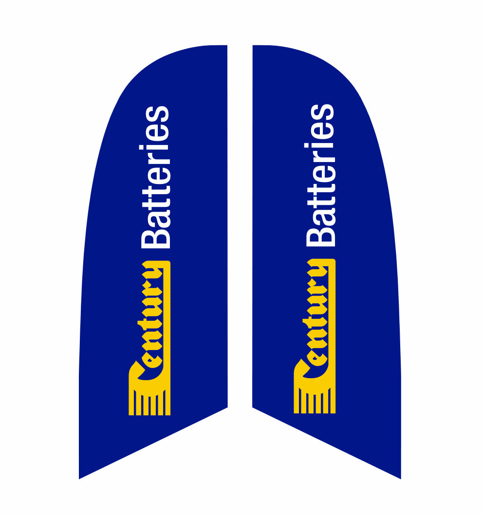 Century 2.8m Small Feather Banner Kit - CB117-3676