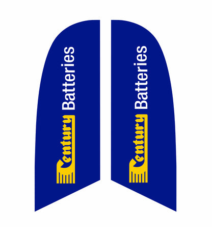 Century 2.8m Small Feather Banner Kit - CB117-3676