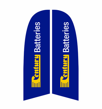 Century 3.5m Medium Feather Banner Kit - CB118-3010a