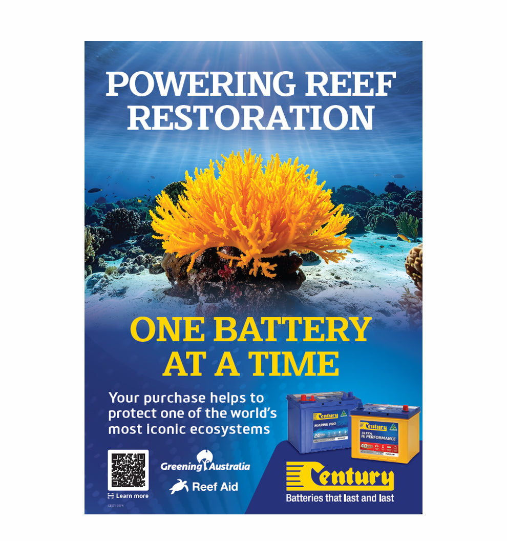 Greening Australia Reef Aid - A4 Poster - CB131-3974