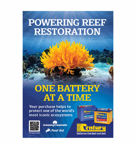 Greening Australia Reef Aid - A2 Poster - CB131-3992
