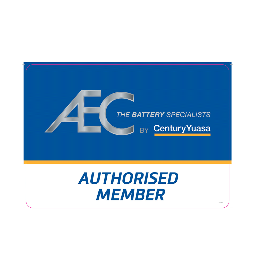 Sticker Aecb AEC Official Members Sticker (Large) – Century Yuasa Batteries
