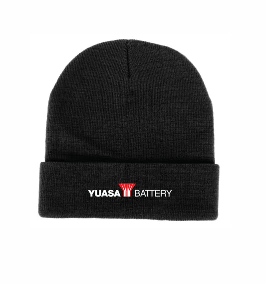 Yuasa Black Acrylic Beanies (AH720) - Pack of 10 - YU108-2734 POD