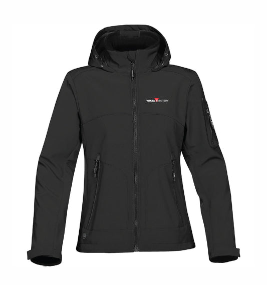 Yuasa Black Womens Cruise Softshell Jacket (XSJ-1W) - YU108-3691W