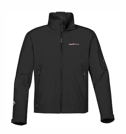 Yuasa Black Mens Cruise Softshell Jacket (XSJ-1) - YU108-3691