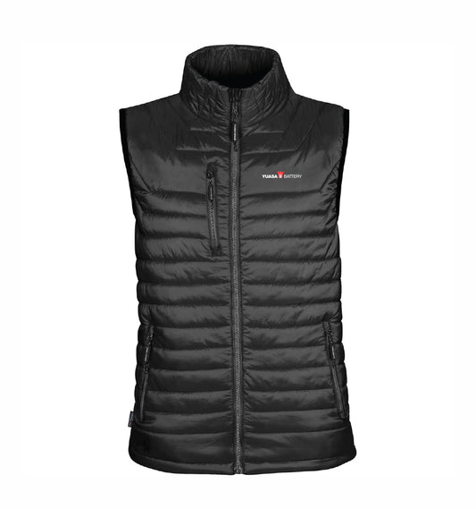 Yuasa Black Mens Gravity Thermal Puffer Vest (PFV-2) - YU108-3695