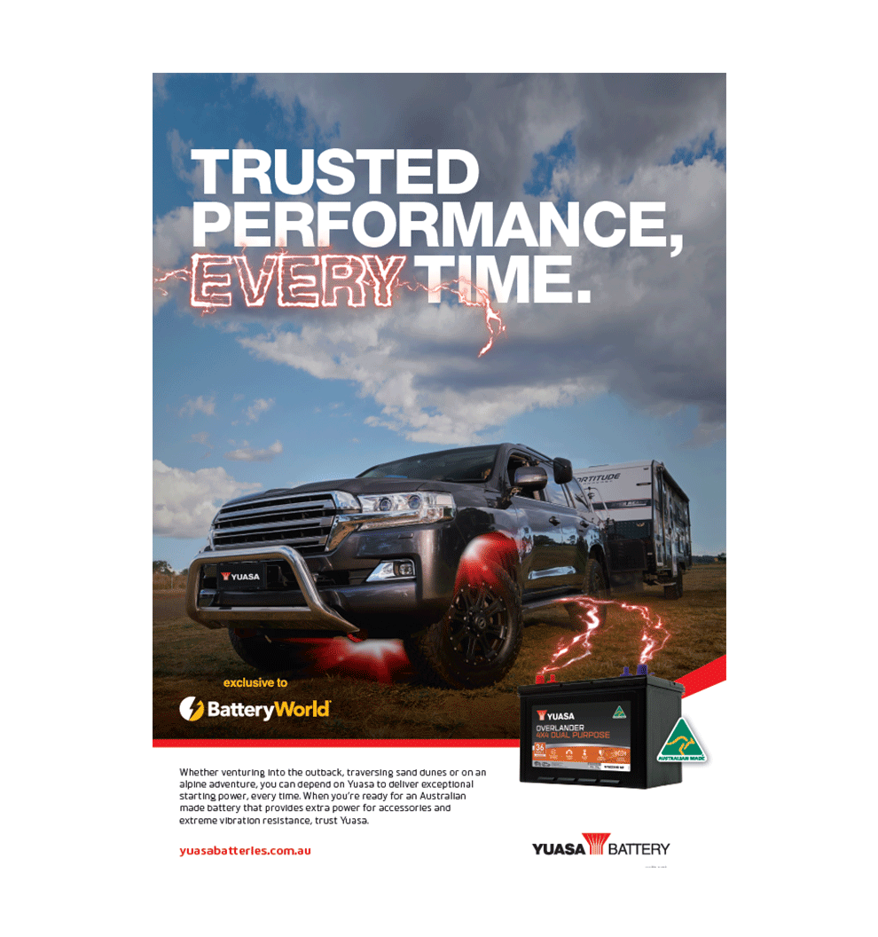 Yuasa 4WD Poster A2 - YU112-3401