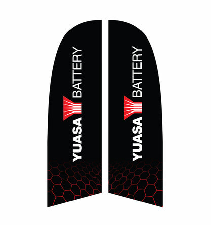 Yuasa 3.5m Medium Feather Banner Kit - YU118-3012a