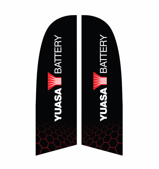 Yuasa 3.5m Medium Feather Banner Kit - YU118-3012a